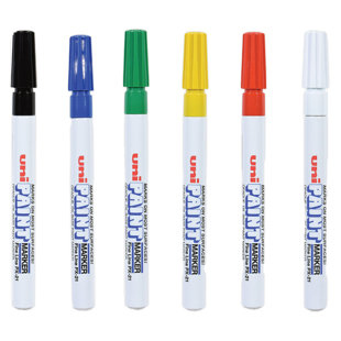 SANFORD INK CORPORATION Uni-Paint Markers, 6/Set