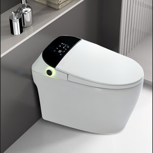 XSIX 1.32 GPF Round One-Piece Toilet (Seat Included)