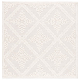 OPHELIA & CO. Kelty Hand Woven Wool Geometric Rug