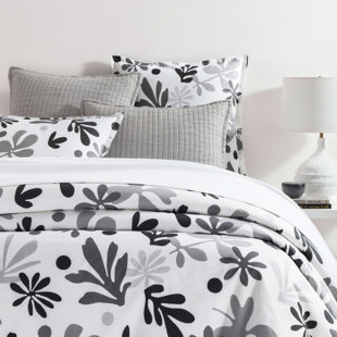 PINE CONE HILL Henri Black Duvet Cover