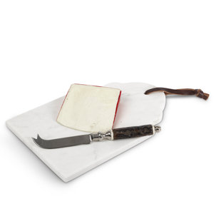 EVERLASTING GLOW Genuine White Marble Cutting Board