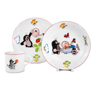 THUN 1794 A.S. Krtek The Mole Czech Porcelain Dinnerware Set