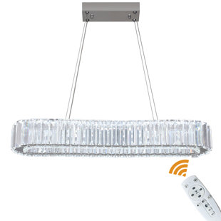 FAIRMONT PARK Miraleste 1-Light Kitchen Island LED Chandelier