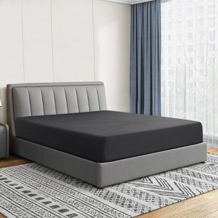 BOSTON LINEN COMPANY Jersey 100% Cotton Percale Hotel Quality Ultra Soft Luxury Fitted Sheet