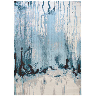 HOUSE OF HAMPTON Monica Blue Rug
