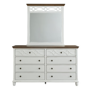 PROGRESSIVE FURNITURE INC. Granada 8-Drawer Double Dresser and Mirror