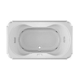 JACUZZI® Marineo™ Chromatherapy 72" x 42" Drop in Whirlpool Bathtub
