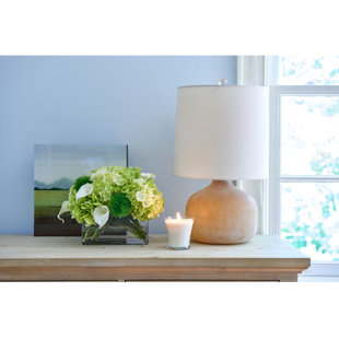 DIANE JAMES HOME BLOOMS Hydrangea and Calla Lily Bouquet in Glass Rectangle