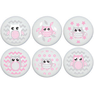 PRESTO CHANGO DECOR Mushroom Knob (Set of 6)