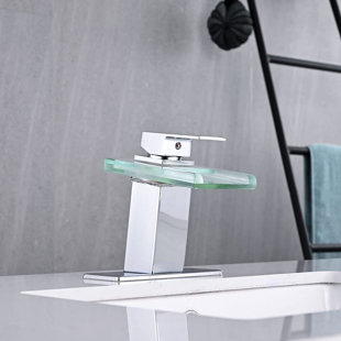 XWSI Single-Hole Single-handle Bathroom Faucet with Drain Assembly