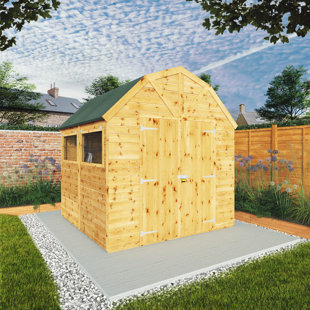 MERCIA GARDEN PRODUCTS Mercia 8 x 8ft Premium Shiplap Dutch Barn