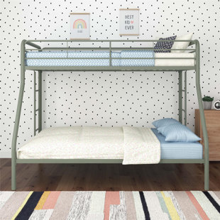 HARRIET BEE Daury Twin over Full Bunk Bed