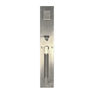 KNOCKETY Contemporary Lower Half Handleset with Door Lever