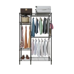 REBRILLIANT Lybah 44.8819'' Metal Clothing Rack