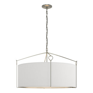 HUBBARDTON FORGE Bow 4 - Light Drum Chandelier