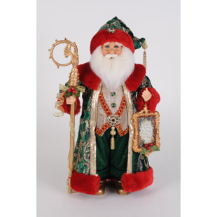 KAREN DIDION ORIGINALS Evergreen and Crimson Santa
