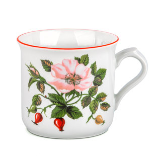 THUN 1794 A.S. Bohemian Porcelain Mug Wild Flowers
