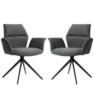 ZERIFEVNI Armlehnstuhl-Set in Grau