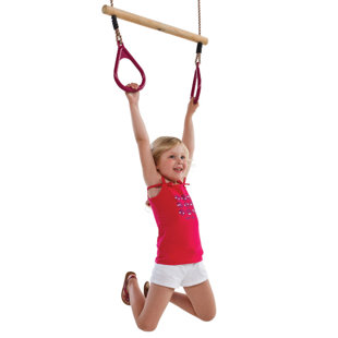 Freeport Park Green Or Red Handles DIY Swing Set Kit with Chains