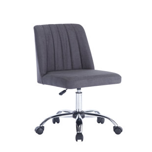 PORTHOS HOME Nisa Fabric Office Chair with Chrome Base