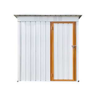 CG INTERNATIONAL TRADING 5 ft. W x 3 ft. D Metal Storage Shed