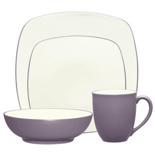 Noritake Colorwave Square 4-Piece Place Setting, Service for 1