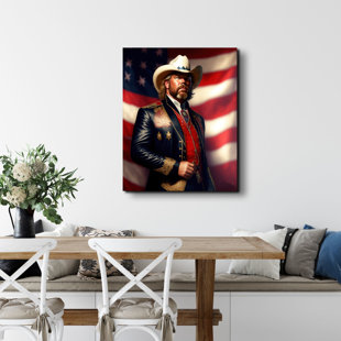 ATX ART GROUP LLC " Country Music Toby Keith " by Stephen Chambers