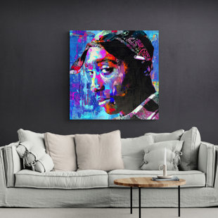 ATX ART GROUP LLC " Tupac Final " by Stephen Chambers