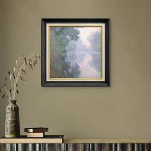 SIGNLEADER " The Seine Near Giverny In Fog " by Claude Monet