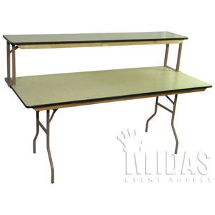 MIDAS EVENT SUPPLY Elite Rectangle Dining Table