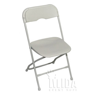MIDAS EVENT SUPPLY Champ Plastic / Resin Folding Chair
