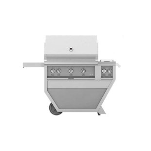 Hestan 3 - Burner Countertop Gas Grill with Side Burner