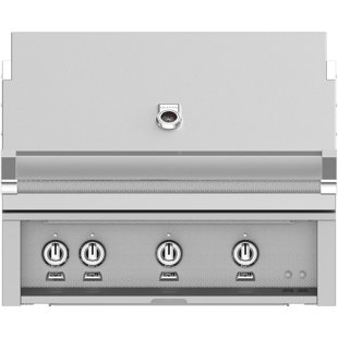 HESTAN 4 - Burner Countertop Infrared 89000 BTU Gas Grill