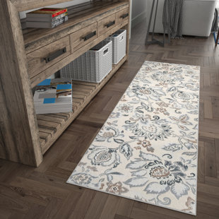 CANORA GREY Waldenburg Floral Cream Area Rug