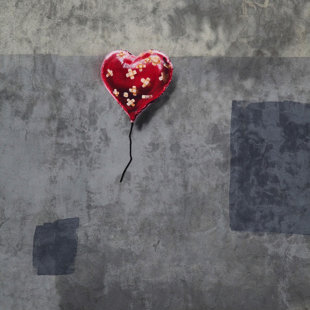 JAXSON REA " Broken Heart " by Banksy