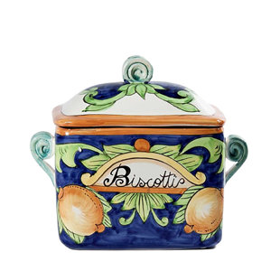 INTRADA ITALY Lemon Accent Cookie jar