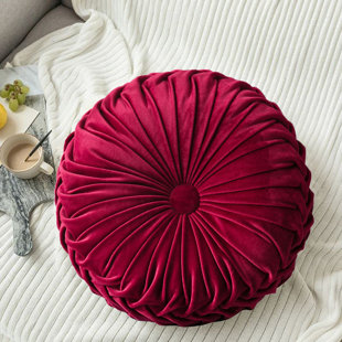 GRAND SERVICO Velvet Reversible Throw Pillow