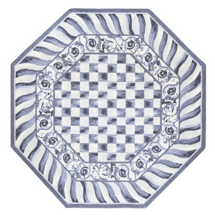 MACKENZIE-CHILDS Sterling Check® Rug