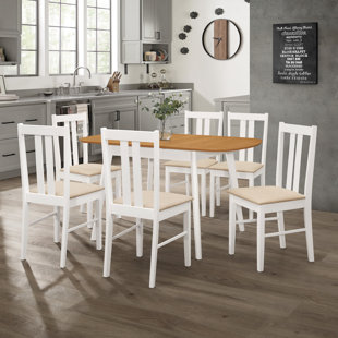 HALLOWOOD FURNITURE Essgruppe mit 6 Stühlen