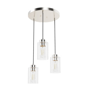 HUNTER FAN Hartland 3 - Light Cluster Cylinder Pendant