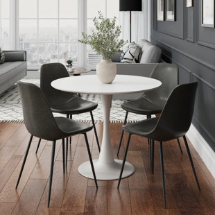 AEON FURNITURE 5 - Piece Pedestal Dining Set