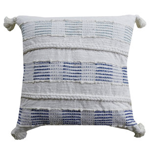 CLASSY R US Tassels Throw Pillow