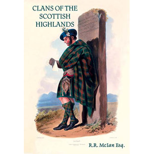 BUYENLARGE Clans of the Scottish Highlands - Advertisement Print