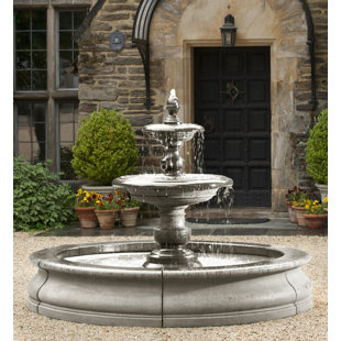 CAMPANIA INTERNATIONAL Caterina Hand Crafted Weather Resistant Floor Fountain