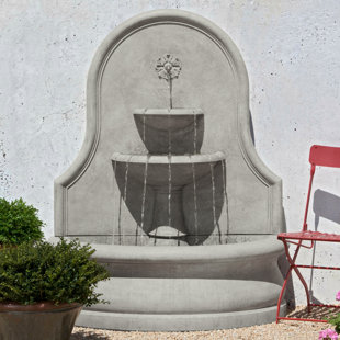 CAMPANIA INTERNATIONAL Estancia Hand Crafted Weather Resistant Floor Fountain