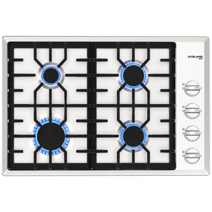 Gaslandchef 30" Stainless Steel Gas 4 Burner Cooktop