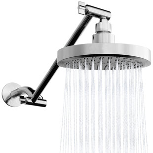 XWSI Rain Fixed Shower Head 2.5 GPM GPM