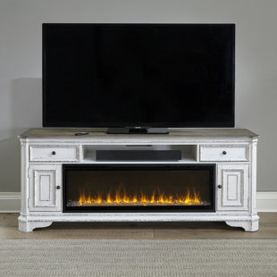 LIBERTY FURNITURE Fireplace TV Consoles 82'' Media Console