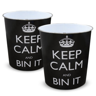 HAPPY LARRY 9 L Abfalleimer Warman (Set besteht aus 2)