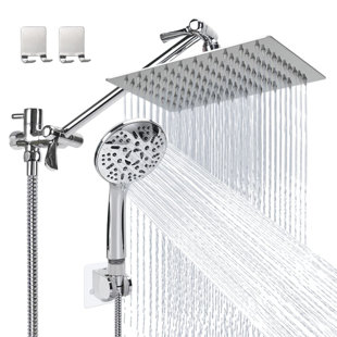 XWSI Rain Dual Shower Head 1.8 GPM GPM